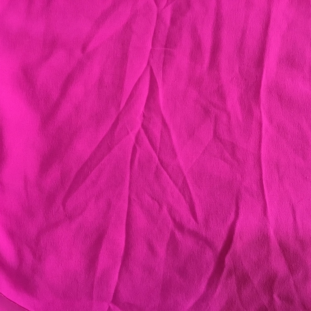 Escada fuchsia pink pointy silk blouse size small - Picture 7 of 11